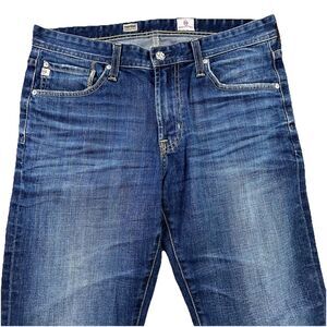 AG Jeans Adriano Goldschmied Jeans Size 33x29 The Protege Straight Leg Denim